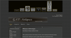 Desktop Screenshot of gadantiques.com